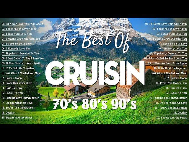 Endless Golden Evergreen 70s 80s 90s Romantic Songs 💚 Playlist Timeless Love Songs Cruisin