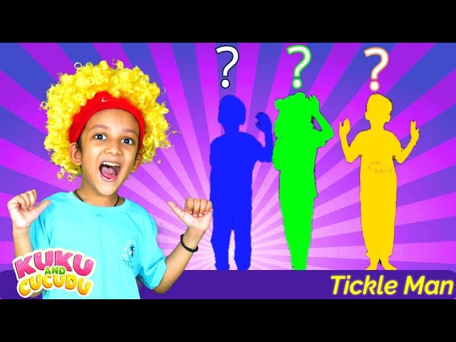 Tickle man | Kids song & Nursery rhymes - Kuku and Cucudu | Tickle girl song