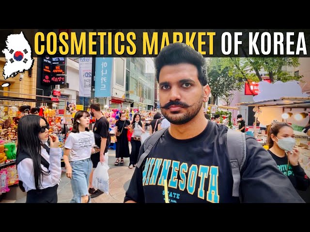 Why are Korean Cosmetics so Popular? 🇰🇷 EXPLORING MARKETS OF SEOUL!