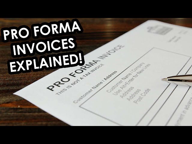 How do you get PAID IN ADVANCE? Pro Forma Invoices Explained!