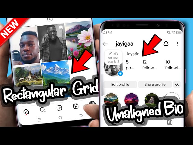 Instagram Makes New Profile Bio Layout and Rectangular Grid Update BUT...