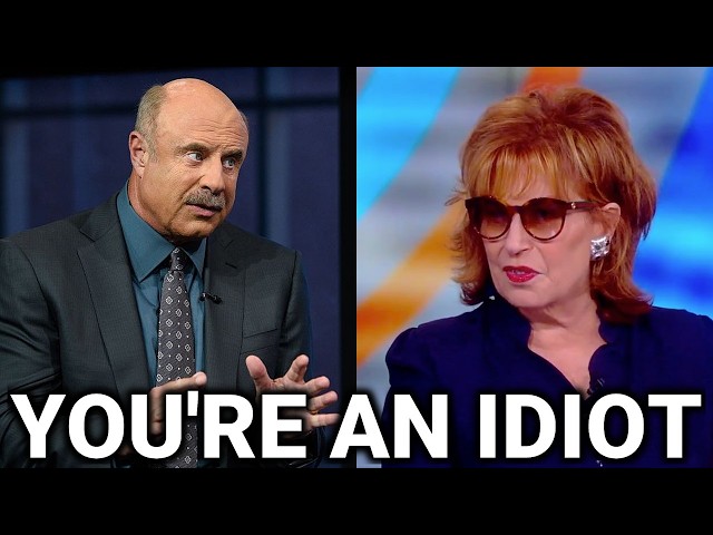 The View's Joy Behar DESTROYED by Dr.Phil & Gets OUTRAGED Live on The View