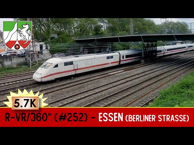 VR/360 Grad | Eisenbahn Momente in Essen (#252) Brücke Berliner Straße