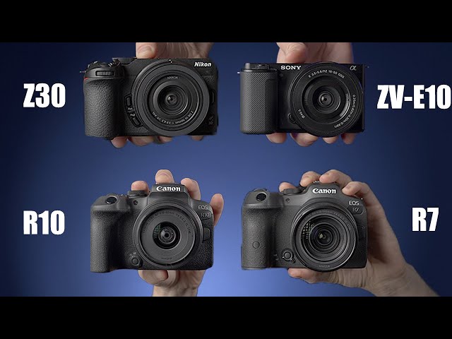 Sony ZV-E10 vs Canon R10 vs Canon R7 vs Nikon Z30 - Video Comparison