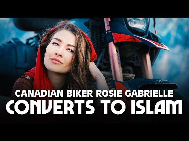 Canadian Biker Rosie Gabrielle Converts to Islam After Visiting This Muslim Country! 🌹