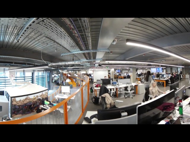 SKY TV Interview Set up - 360 Cam Timelapse - Motiv Productions.