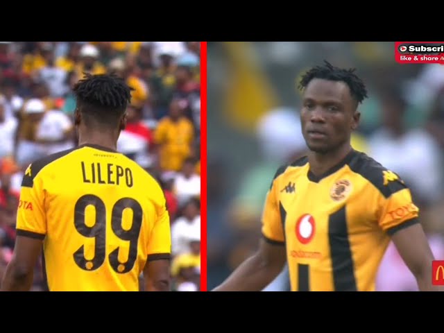 Makabi Lilepo First Game at Kaizer Chiefs VS Orlando Pirate