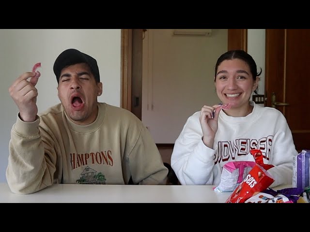 AMERICANS TRY BRITISH SNACKS FOR THE FIRST TIME!! **GONE WRONG**