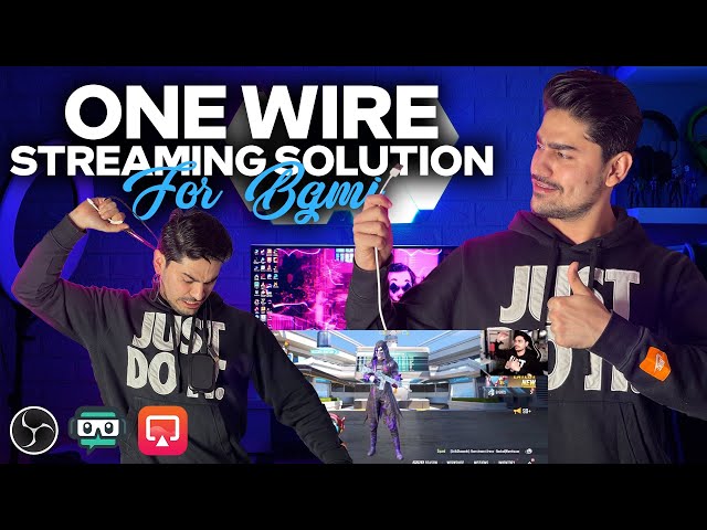 How to stream with Charging Cable 2k/4k quality | No sound Delay || Ios / Android