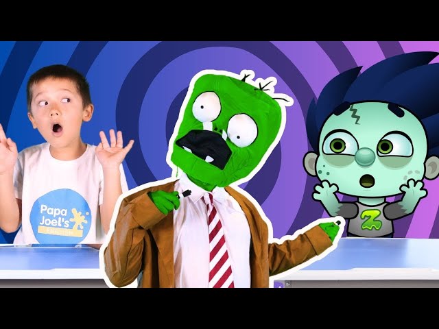 Zombie Teacher Story | Spooky School Stories by Papa Joel's English