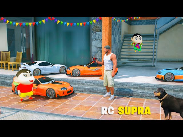 Franklin & Shinchan Collect RC Supra In GTA 5