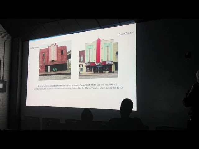 “A Talk by Architectural Historian Alfred Willis,” on the Liberty Theatre of Valdosta, GA