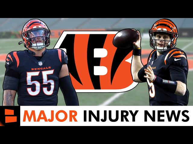 MAJOR Bengals Injury News Ahead Of Steelers Game Ft. Joe Burrow, Logan Wilson & Orlando Brown Jr