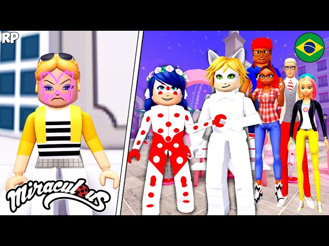 O CASAMENTO DE LADY BUG E CAT NOIR NO MIRACULOUS RP - MIRACULOUS ROBLOX! Português BRASIL