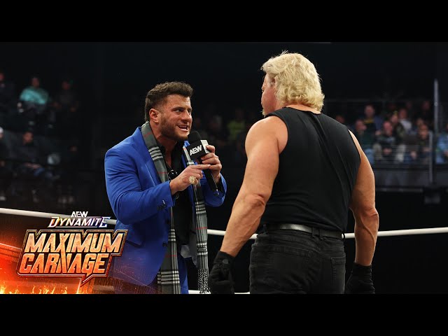 A war of words between MJF and Jeff Jarrett! | 1/15/15 #AEW Dynamite