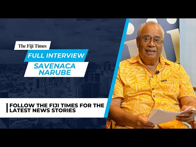 THE FIJI TIMES | Savenaca Narube | 2024