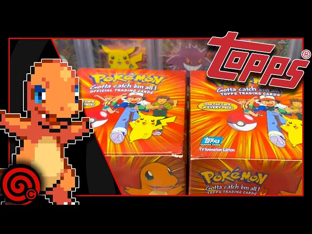 40 Minutes Opening Topps Pokemon Series 1 - Red Label & Black Label