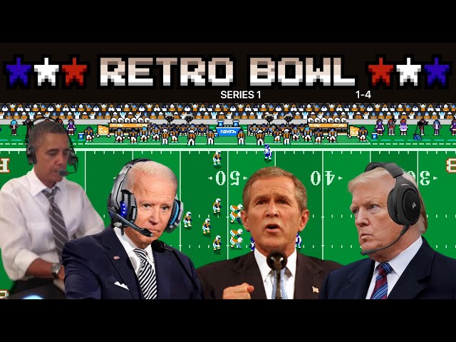 US Presidents Play Retro Bowl (1-4)