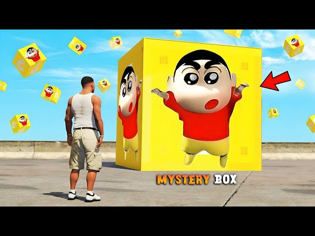 Shinchan and Franklin Opened Secret Mystery Boxes In GTA 5 | Paradox FTW