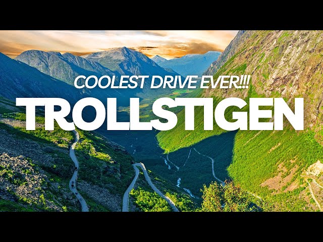 Trollstigen Waterfall Drive and Viewing Platform | The Most Breathtaking Scenery in Norway