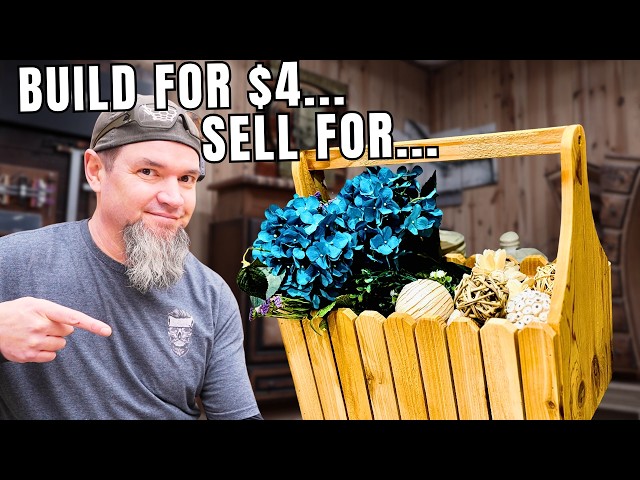 Easy DIY Woodworking Projects That Sell - Low Cost High Profit (Episode 41)