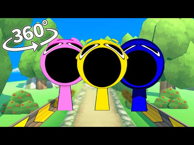 Pop Incredibox Sprunki chase you 360° VR