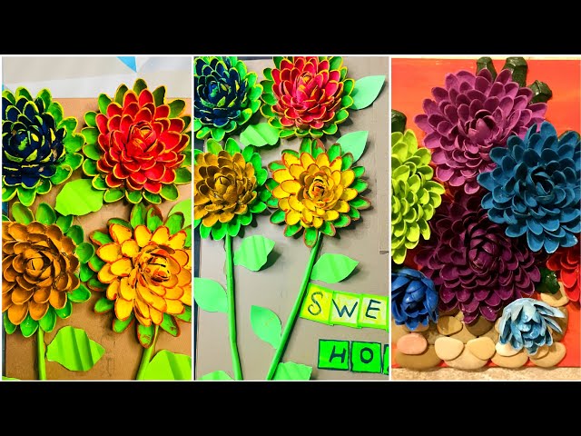 Pista shell wall hanging craft ideas |hanging ideas |Best out of wasteEasy wall