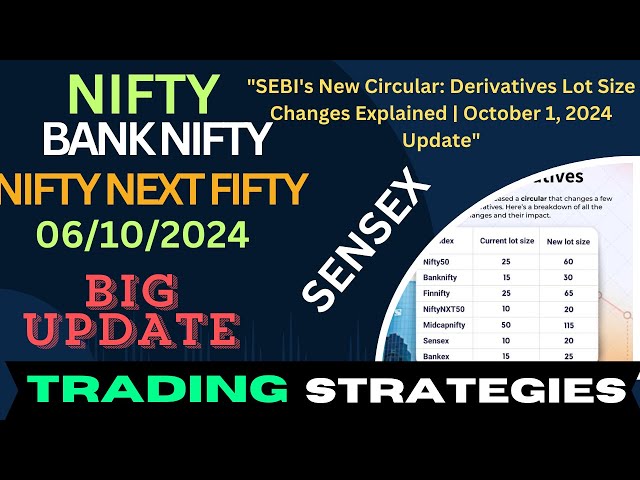 "SEBI's New Circular: Derivatives Lot Size Changes Explained | October 1, 2024 Update"