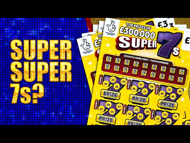 Can we score a super win on the ‘Super 7s’ scratch card? 7️⃣🎟️💰 It's the Scratchcard Gameshow!