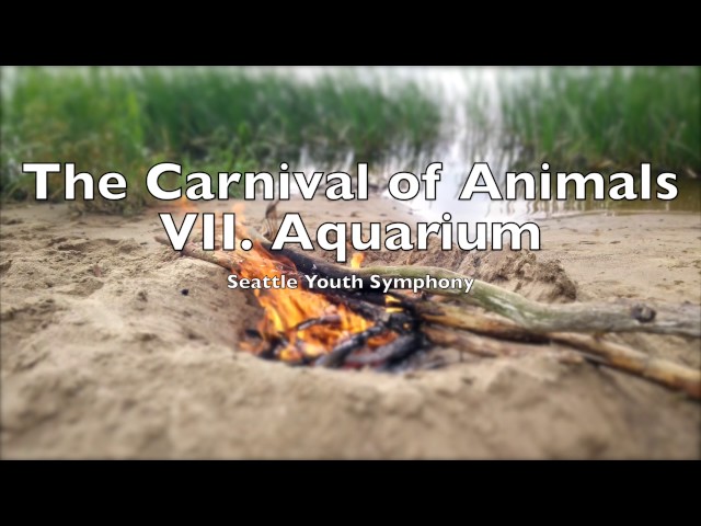 The Carnival of Animals VII Aquarium |  Camille Saint-Saëns 2 Hour Loop Le carnaval des animaux