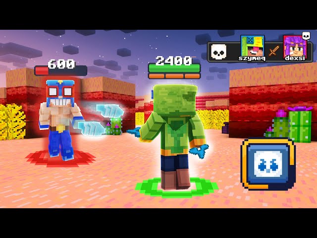 Jak Stworzyłem BRAWL STARS w MINECRAFT w 24 godziny!!