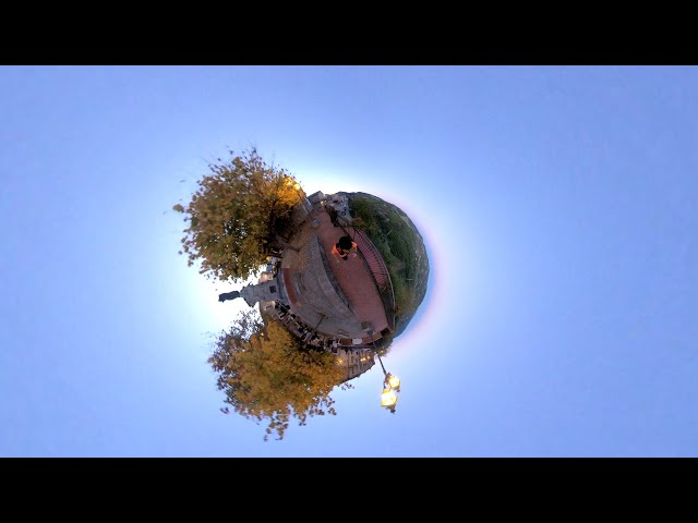 VR 360 Urban Run in Southern Italy - Most beautiful cities in Italy - Basilicata - Guardia