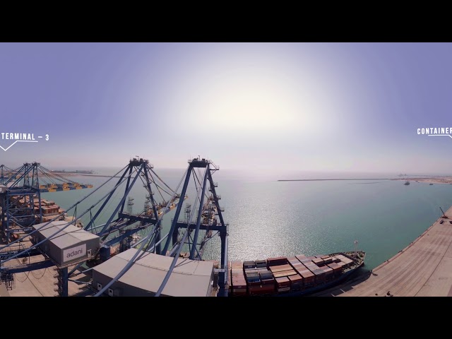 Adani Group - Experience Mundra Port | Containers - Virtual Reality Tour