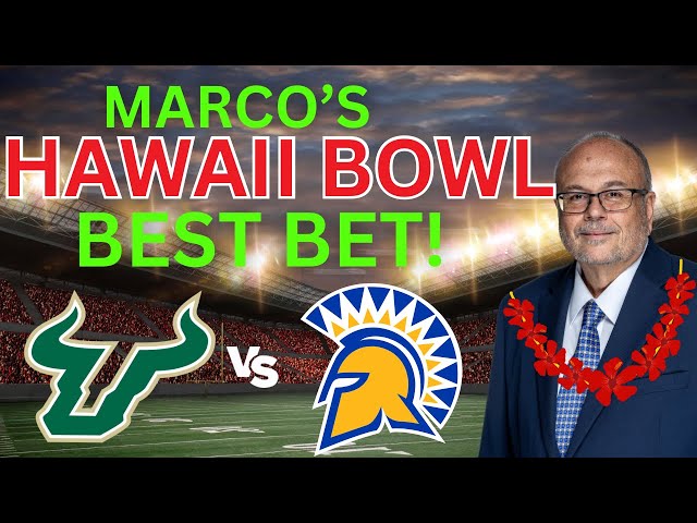 South Florida vs San Jose State Predictions & Picks | Hawaii Bowl Bets | College Football Bowl Picks