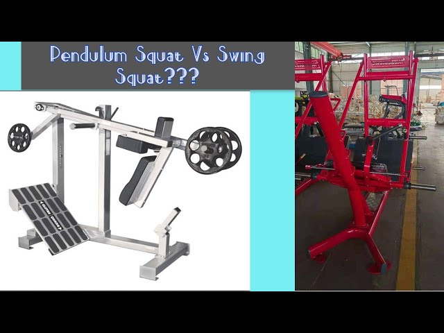 Pendulum Squat vs Swing Squat???