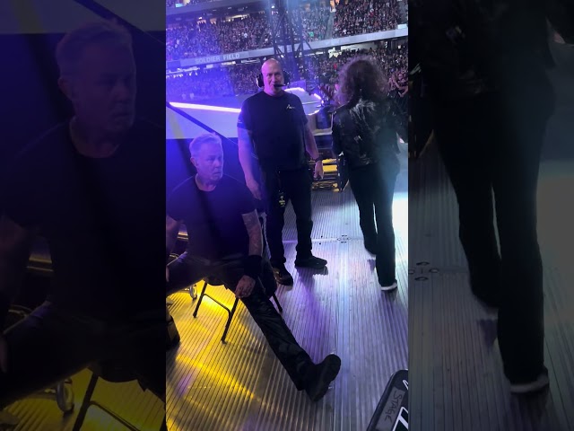 😂 James Hetfield’s Hilarious Fake-Out on Kirk Hammett | Metallica M72 Tour Moment 🤘