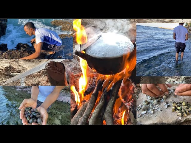 Cocinando  en el mar para sobrevivir. Técnicas de supervivencia.