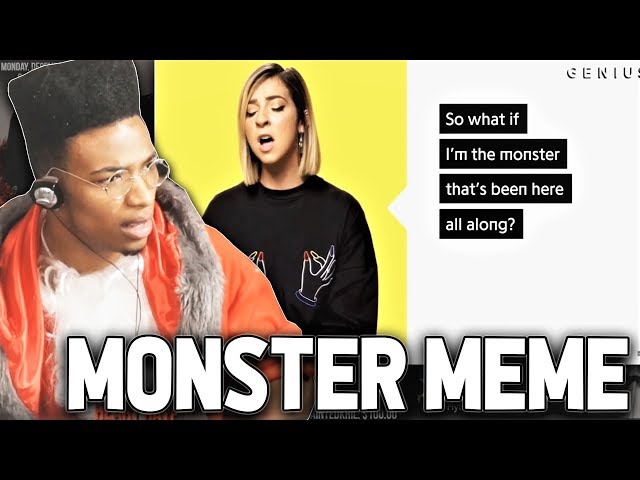 ETIKA REACTS TO "GABBIE HANNA" MONSTER MEME