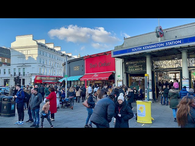 Walking London - Knightsbridge to South Kensington Side Streets & Mews - 4K HDR Walk