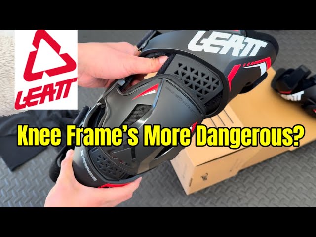 Leatt X-Frame Knee Brace Unboxing & Details for Buyers - Motocross & Dirtbike Knee Protection