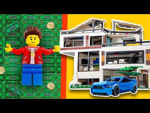 I Built a LEGO Dream House With 1,000,000 LEGO Pieces | FUNZ Bricks