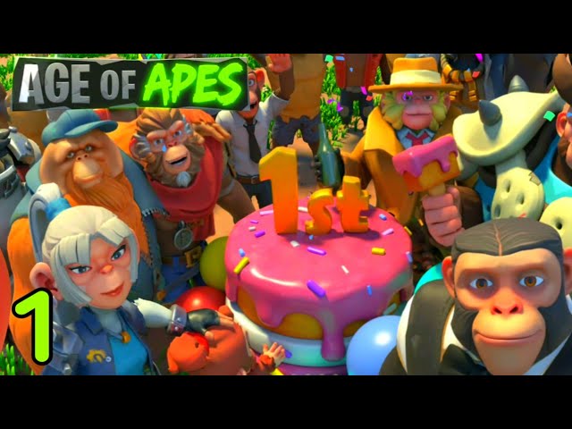 Age of apes gameplay | Tutorial | Part 1