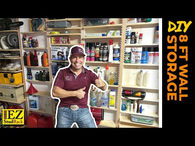 Create wall storage| Garage makeover DIY| Ultimate Wall Storage|DIY Garage Makeover Hack