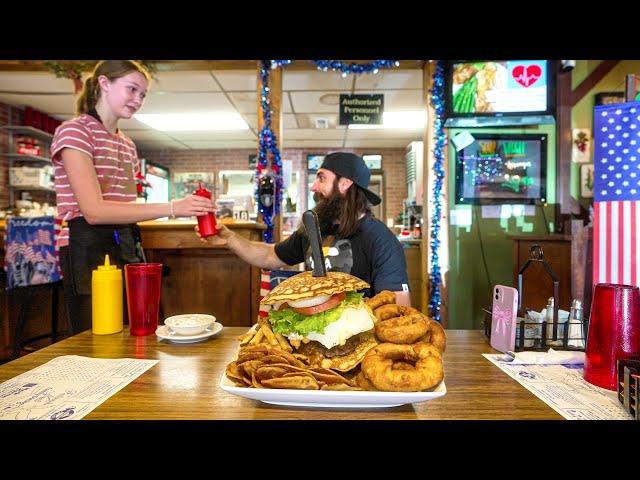 "EVERY THING IN THE KITCHEN IS IN THERE!"...MICHIGAN'S BRUNCH MOUNTAIN CHALLENGE | BeardMeatsFood