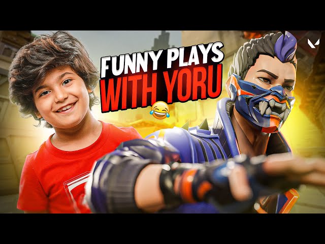 8 Yrs Old First Time Playing with Yoru Agent | Valorant Handcam Gameplay