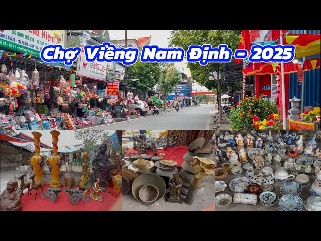 Nam Dinh Market 2025 - Latest Update on Preparations