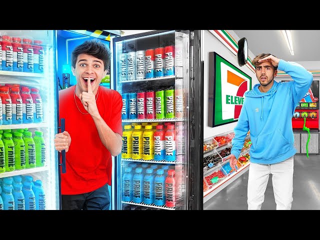 I Built a SECRET Room in a 7-11 (with Fede Vigevani)