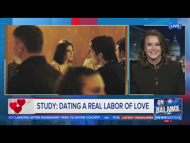 Study: Dating a real labor of love | On Balance with Leland Vittert