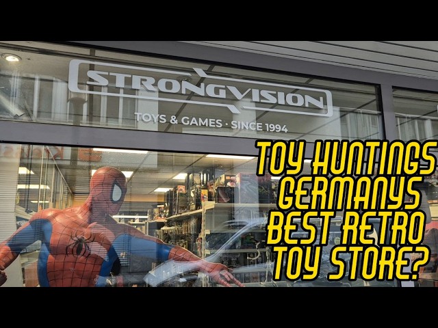 Toy Hunting for Vintage Treasures at StrongVision Toy Store in Germany!