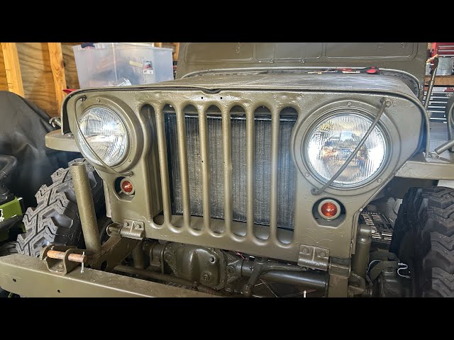 1952 Willys M38 Jeep rebuild part 18